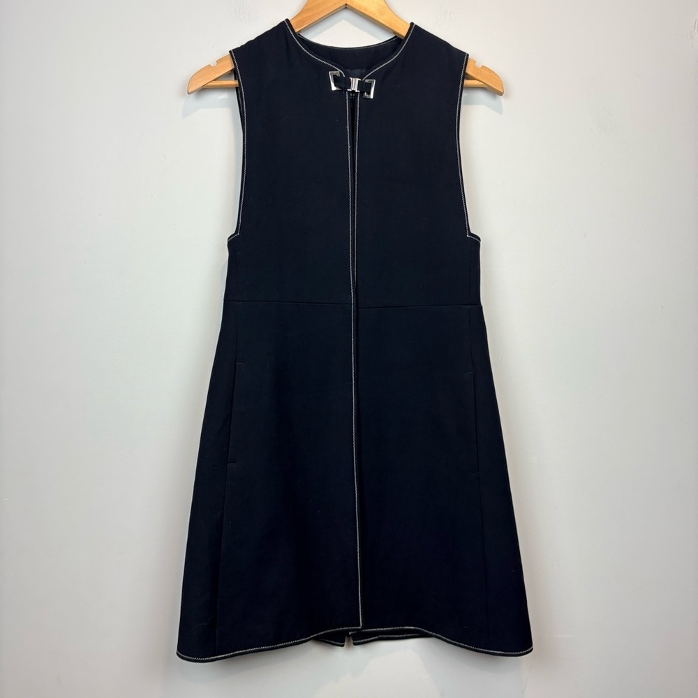 Zara Vest with navy with White Piping